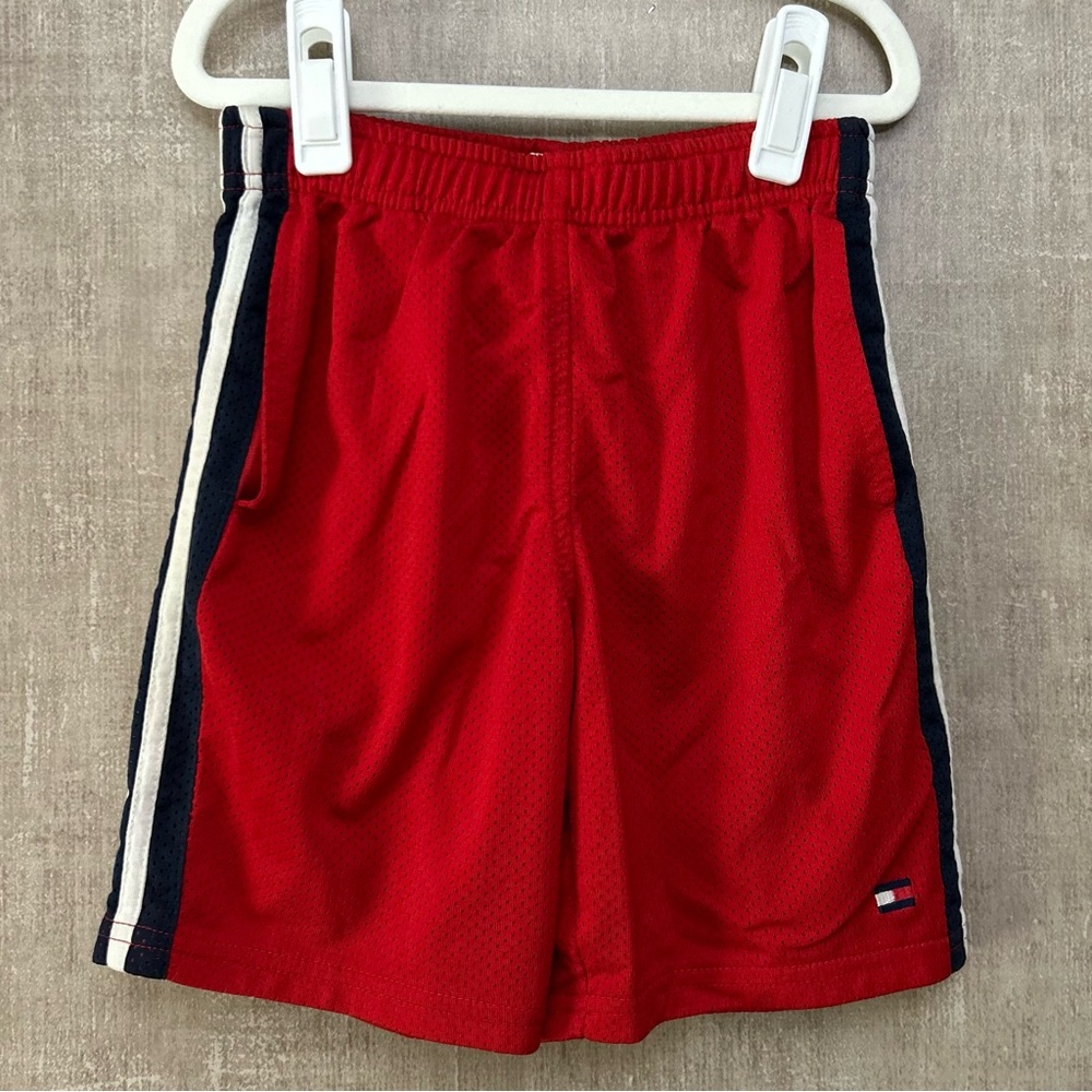 Vintage Kids Red Athletic Shorts